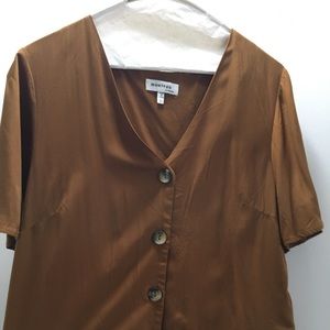 Brown Blouse